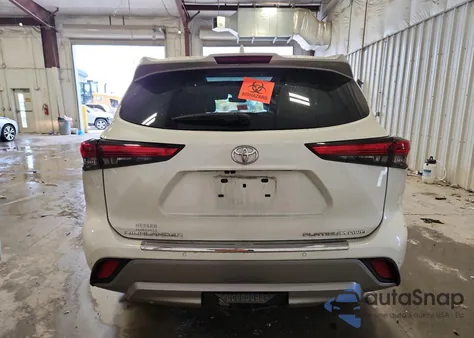 2021 Toyota Highlander Platinum from USA, damaged, VIN 5TDFZRBH2MS095073
